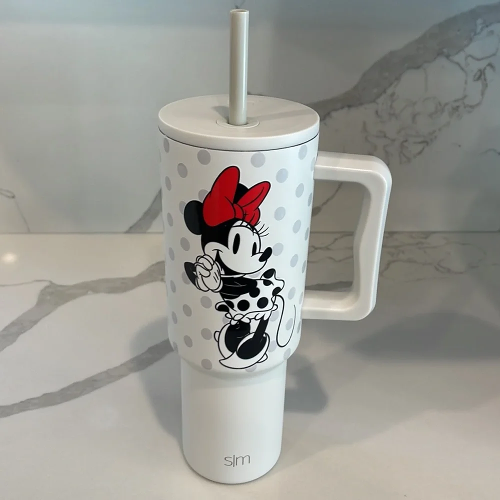 Simple Modern - DISNEY MINNIE MOUSE LOVE - Rare 40 oz Trek Tumbler - NWT!